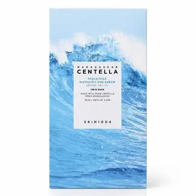 Skin1004 Madagascar Centella Hyalu-Cica Water-Fit Sun Serum SPF50+ PA++++ (one pack)