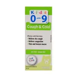Kids 0–9 Cough & Cold Syrup