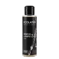 Shower Gel & Shampoo 2in1 Sport Grapefruit & Verbena 100ml _ ECOLATIER