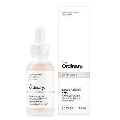 The Ordinary Lactic Acid 5% + HA - 30ml | ذا اورديناري سيروم لاكتيك اسيد 5% مع هيالورونيك اسيد - 30 مل