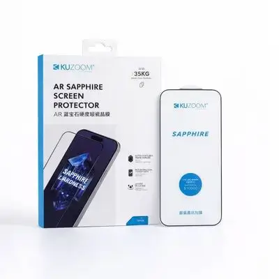 KUZOOM AR Sapphire Screeen Protector For iphone 17 pro Max 8720-LCD