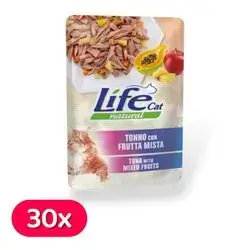 Life Cat Natural Tuna with Mixed Fruit x30