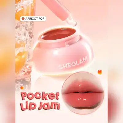 SHEGLAM Hydra Jelly Pocket Lip Jam-Apricot Pop