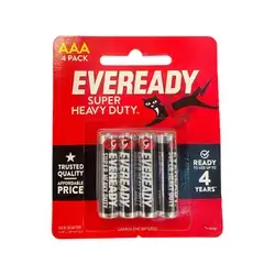 Eveready Battery Aaa 4pcs 3325