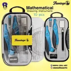 Mathematical Drawing Instruments-flamingo
