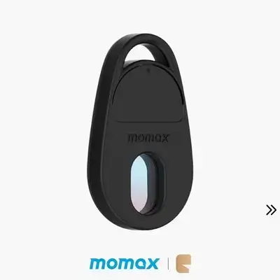 Momax PinGuard Camera Scanning Find my locator - Black