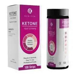 Ketone Test Strips. 100 Strips Per Bottle