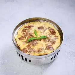 Qawarma With Eggs