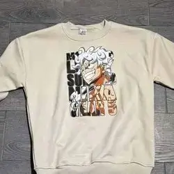 JERSEY Half Over Size beige (Large)