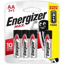 Energizer Alkaline Max AA 1.5V Promo Pack Of 4