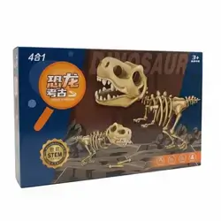4 in 1 Dinosaur Excavation & Skeleton Assembly Kit