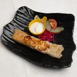 Iraqi Chicken Shawarma With Bread