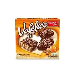 Sweet Plus Vafelice Wafer Cakes With Peanut Orange Cream 180 Gm
