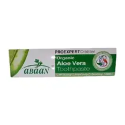Abaan Organic Aloe Vera Toothpaste 120ml