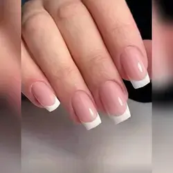 24pcs short square press type quick wear and can be used multiple times