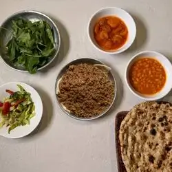 Rice with Pomegranate Molasses