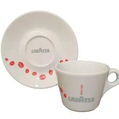 Lavazza Since 1895 Limited Edition White Cup and Saucer