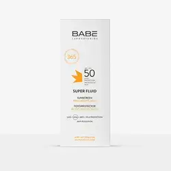 BABE sunscreen hyaluronic acid super fluid SPF50 50ml