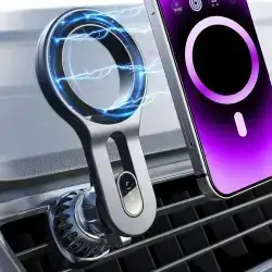 Car Magsafe Vehicle Mount Silver