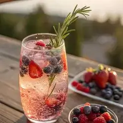 Mixed Berries Mocktail