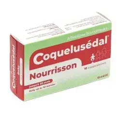 Coquelusedal nourrisson rectal suppository for cough