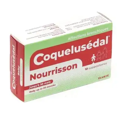 Coquelusedal nourrisson rectal suppository for cough