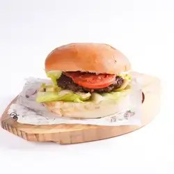 Beef Burger With Mushroome