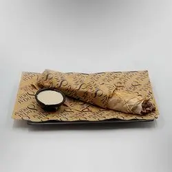 Meat Shawarma in Lebanese Bread