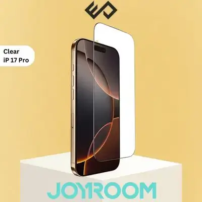 JOYROOM JR-MQS0608 For iPhone 17 Pro Silk Printing Screen Protector 2.5D High Aluminium-Silicon Glass Film