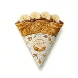 Banana Triangle Crepe