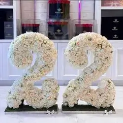 Flower Number Design