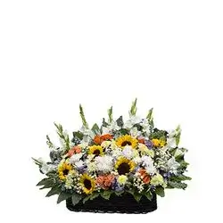 Chrys And Sunflower Flower Bouquet