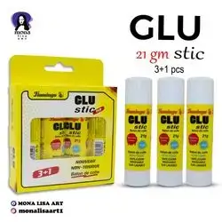 Set Glue Stick-flamingo