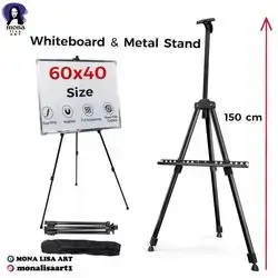 White Board & Stand 60 × 40