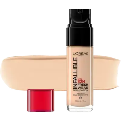INFALLIBLE Up To 32H Fresh Wear Foundation + Vitamin C SPF25 435 ROSE VANILLA 30ml _ L'OREAL PARIS