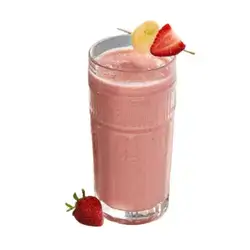 Banana & Strawberry Cocktail