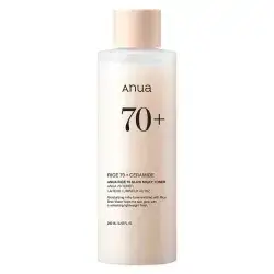 anua rice 70 ceramide glow milky toner