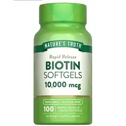 Biotin Softgel 10,000 Mcg