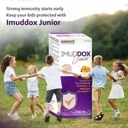 IMUDDOX Junior syrup supports the immune systeme &shields the body (maddox)