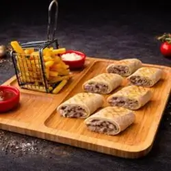 Meat Saj With Cheese