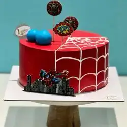 Spiderman Cake vanilla