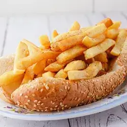 Fries In Turkish Bun