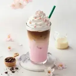 Ice Strawberry Coffee