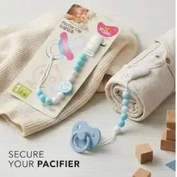 Fish Pacifier Clip (1 PCS)