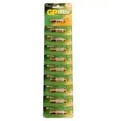 Gp Ultra Alkalıne Lr03 AAA Battery X10