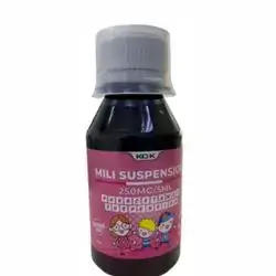 MILI SUSPENSTION 250mg/5