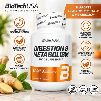 BioTechUSA Digestion & Metabolism - 60 tablets -