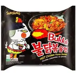 Samyang Buldak Hot Chicken Noodles 140g Stir Fried Spicy Ramen Noodle