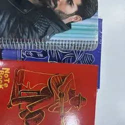 Chinese Note Book With 5 Parts