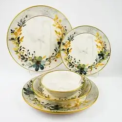 24-Piece Dinner Plate Set